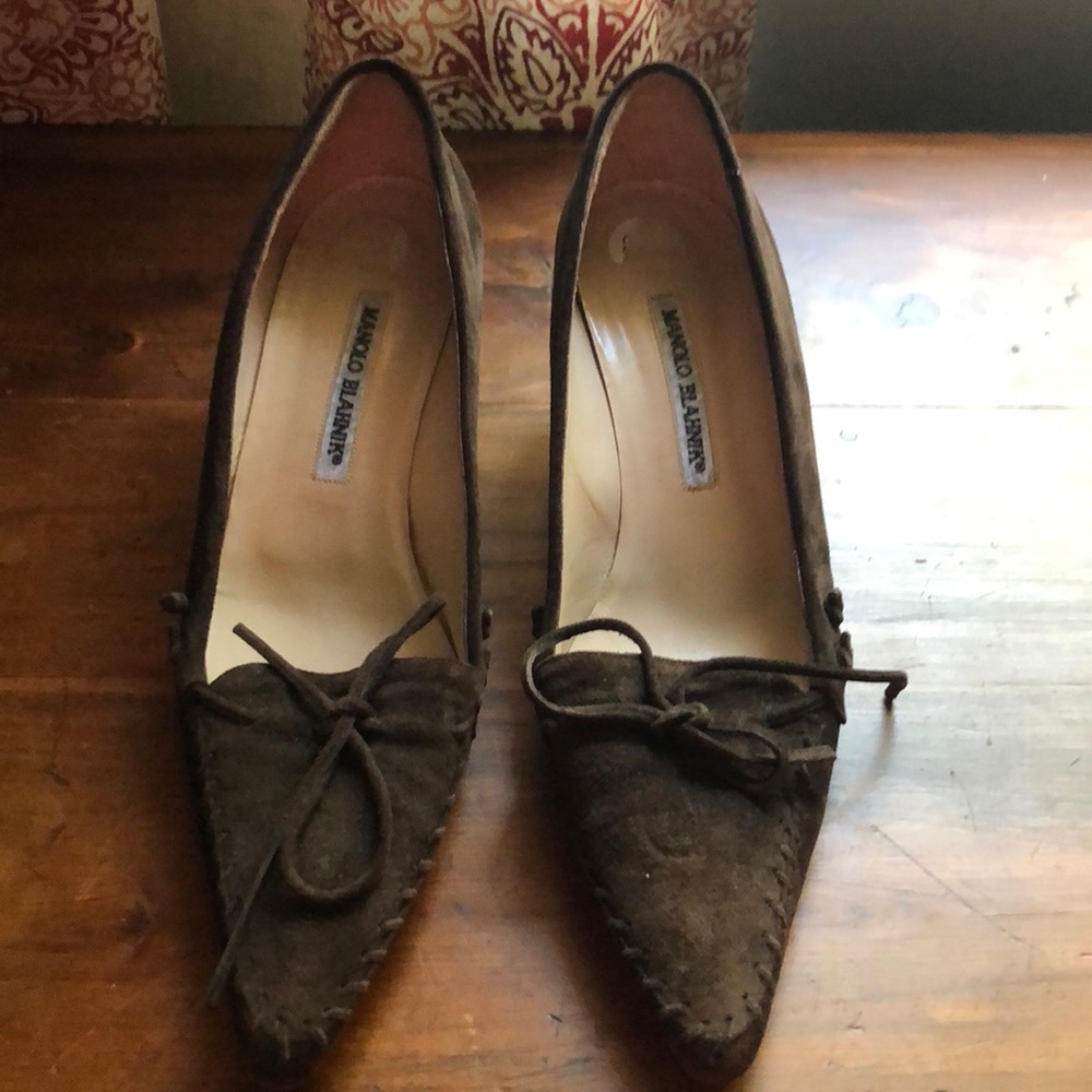 Manolo Blahnik heel